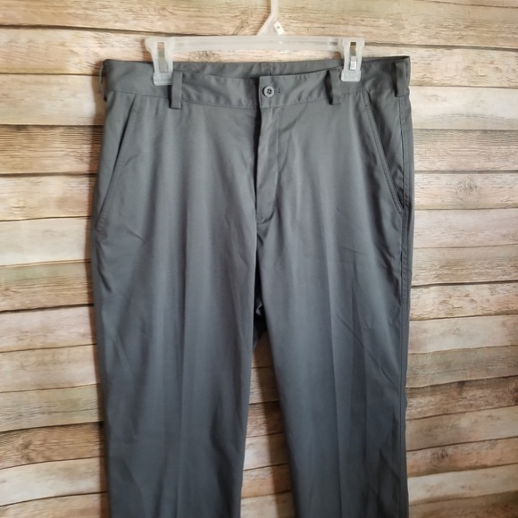 Nike Golf Drifit Pants Flat Front 34x32 EUC PGA - Picture 2 of 7
